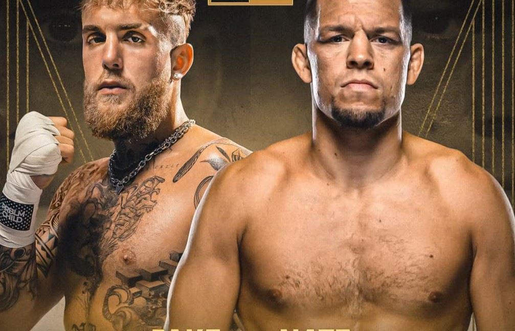 Jake Paul a Nate Diaz.